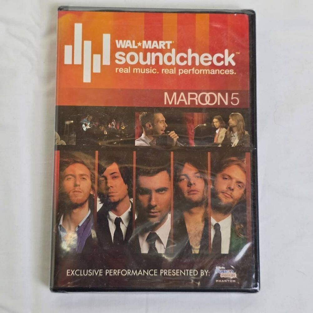 Maroon 5 Walmart Soundcheck Live DVD